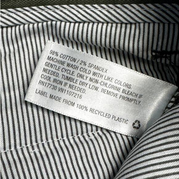 GOODFELLOW & CO GREEN MENS DRESS HENNEPIN CHINO PANTS SIZE 36 WAIST X 32 INSEAM - Picture 8 of 11